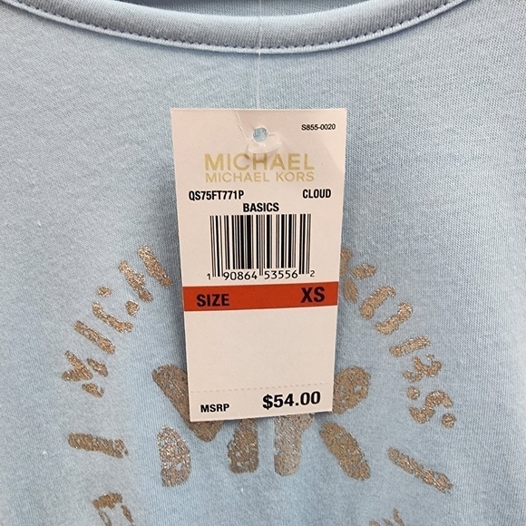 Michael Kors Super Soft Graphic Tee - Picture 5 of 7
